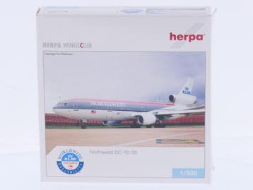 Schaal 1:500 herpa 513098 Northwest DC-11-30 Reg. N237NW..., Hobby & Loisirs créatifs, Modélisme | Avions & Hélicoptères, Ophalen of Verzenden