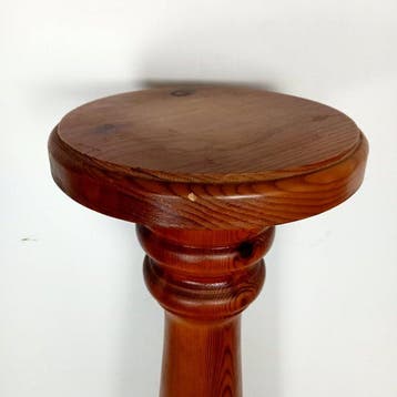 Plantentafel - Klassiek - Grenen - Erg hoge Piëdestal