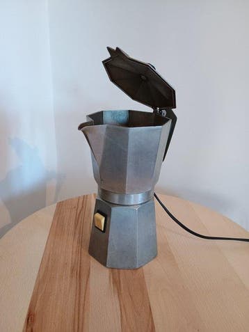 Lampe de table - Aluminium - Espresso, machine à café, lampe