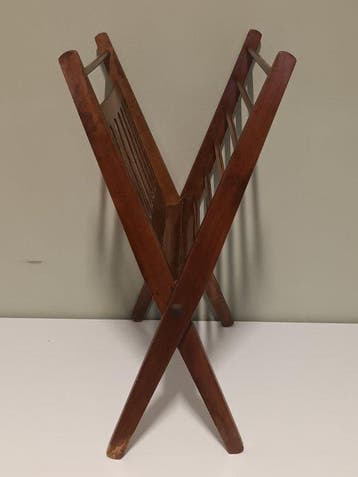 Tijdschriftenhouder - Hout, Antiek en Kunst