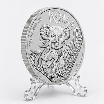 Australië. 1 Dollar 2026 – Koala – 1 oz Silver coin – Ag