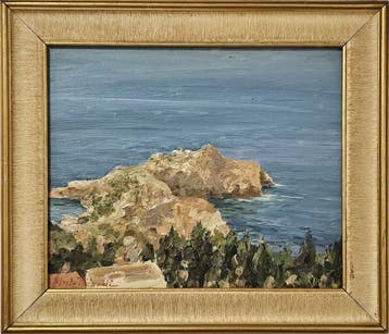 Alberto Picardi (XX) - Isola Bella a Taormina