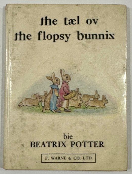 Beatrix Potter - Lot of 7 English Phonetic Early Editions -, Antiquités & Art, Antiquités | Livres & Manuscrits