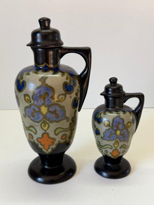 Plateelbakkerij Zuid-Holland - Aiguière (2) - Princesse, Antiquités & Art, Art | Objets design