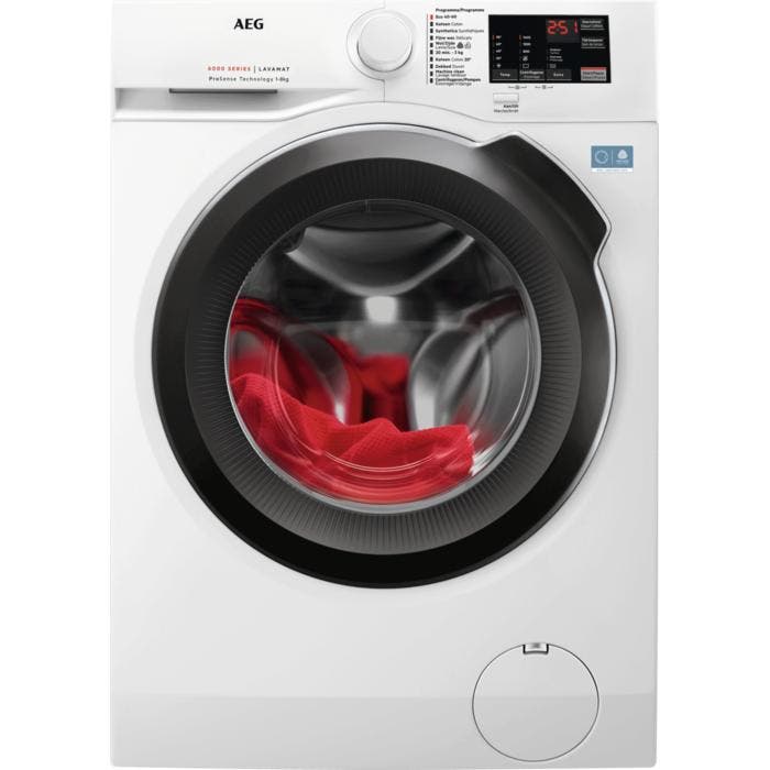 AEG Lf62cb86 - Wasmachine - 8 kg - 1600 tpm - Energieklasse, Elektronische apparatuur, Wasmachines, Ophalen of Verzenden