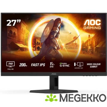 AOC G4 27G4HRE 27  Full HD 200Hz Fast IPS Gaming Monitor, Verzenden