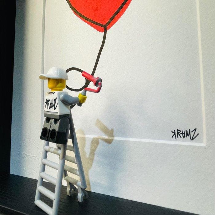 KRAM2 - LOVE - 1, Antiquités & Art, Art | Peinture | Moderne