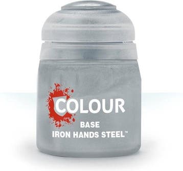Citadel  Base Iron Hands Steel 12 Ml (Warhammer Nieuw), Ophalen of Verzenden, Nieuw