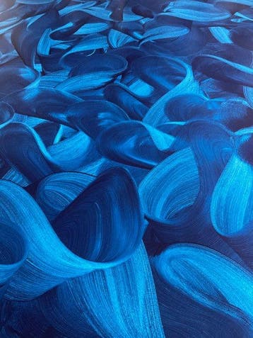 EK.art - Blue – Sapphire Flow XXL