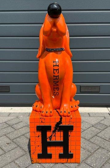 Daluxe Art - 1999 • XXL Hermes Pluto Display – 95 cm, Antiquités & Art, Art | Peinture | Moderne