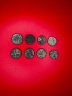 . Marokko Abd al-Rahman ibn Hisham. 8 pcs Felus 1778-1852