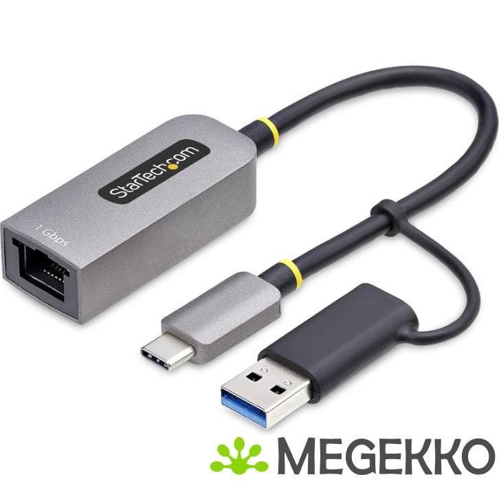 StarTech.com C21GA-USB-ETHERNET netwerkkaart 5000 Mbit/s, Computers en Software, Overige Computers en Software, Nieuw, Verzenden