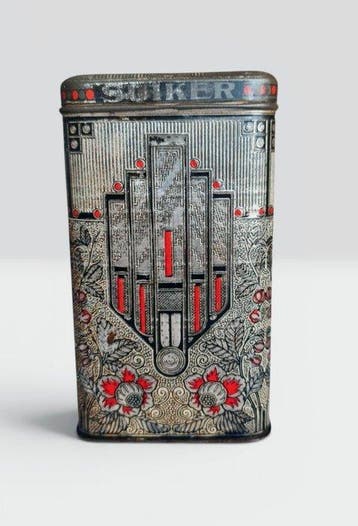 Bekkers Dordrecht (attrib.) - Blikken doos - Art Deco