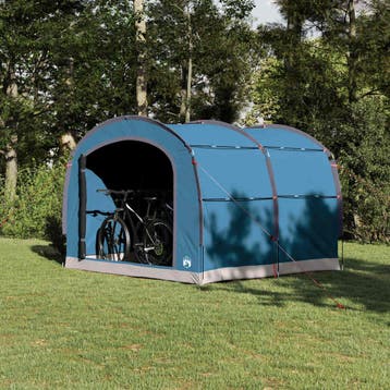vidaXL Tent Waterdicht Blauw Polyester, Verzenden, Nieuw