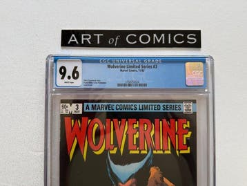 Wolverine #3 - CGC 9.6 - 1 Graded comic - Eerste druk - 1982