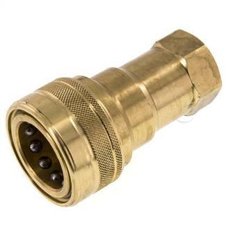 Coupleur hydraulique DN 20 en laiton Embout G 3/4 pouce, Verzenden, Nieuw