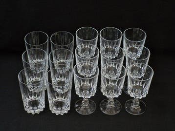 DArques Crystal - Drinkset (15) - Louvre - Kristal -