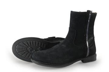 M:yters Enkellaarzen Meisjes in maat 32 Zwart, Verzenden, Jongen of Meisje, Schoenen, Zo goed als nieuw
