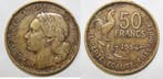 France Frankreich Km 91 50 Francs 1954 B Beaumont la Roge..., Verzenden, België