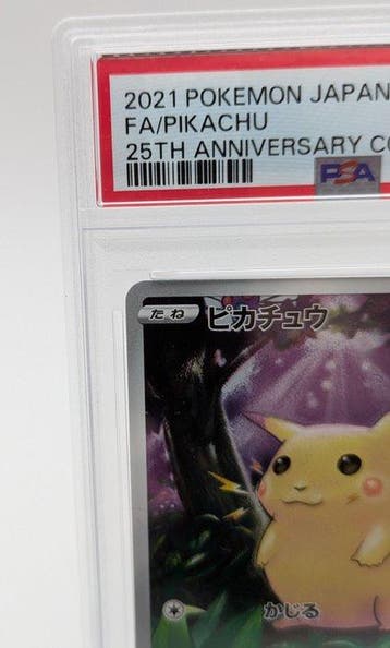 Pokémon Graded card - Pikachu 001/028 Full art, Foil - PSA, Nieuw