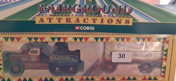 Corgi 1:50 - Modèle réduit (2) - Camion et remorque Harris