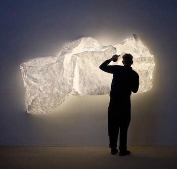 Flos - Erwan Bouroullec - Wandlamp - MAAP W3 - Papier,