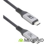 ACT USB4 80Gbps Thunderbolt 5 240W USB Type-C kabel, USB-IF, Computers en Software, Verzenden, Nieuw