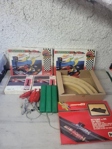 Polistil 1:32 - Modelauto (6) - Starter con binario a rulli