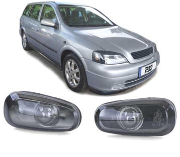 Clignotants Latéraux Pour Opel Astra G 97-04 Fumé, Verzenden