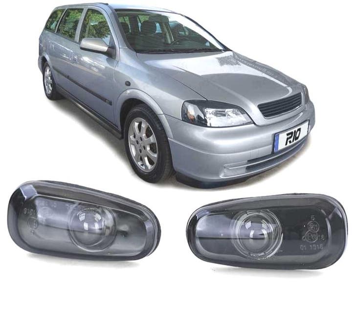Clignotants Latéraux Pour Opel Astra G 97-04 Fumé, Autos : Pièces & Accessoires, Éclairage, Envoi
