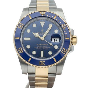 Rolex - Submariner Date Watch Blue - 116613LB - Homme -, Handtassen en Accessoires, Nieuw