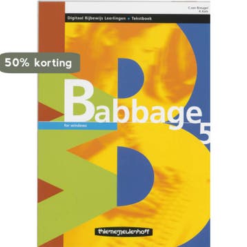 Babbage voor windows 5 9789006260205 K. Kats, Verzenden, K. Kats
