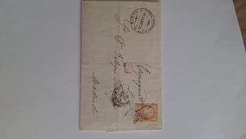 Frankrijk 1874/1875 - Frankrijk / Spanje (1874-1875) - Lot, Gestempeld