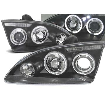 PHARES FORD FOCUS 04-08 ANGEL EYES FOND NOIR, Verzenden, Neuf