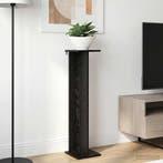 vidaXL Plantenstand 2 pcs Zwarte Eik 25 x 25,5 x 100,5 cm, Verzenden