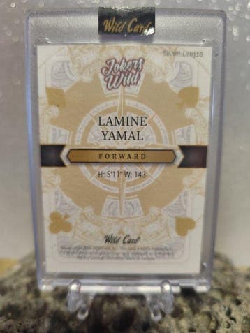 Wild Card Jokers Wild Lamine Yamal Foil, Insert card,, Nieuw