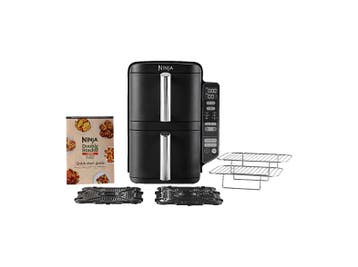 Ninja -  Zwart 76 Kg 2470 W Aantal Manden: 2, Elektronische apparatuur, Verzenden, Nieuw, Airfryer, 1500 gram of meer