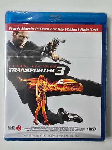 TRANSPORTER 3 (IN SEAL) (BLURAY), Cd's en Dvd's, Gebruikt