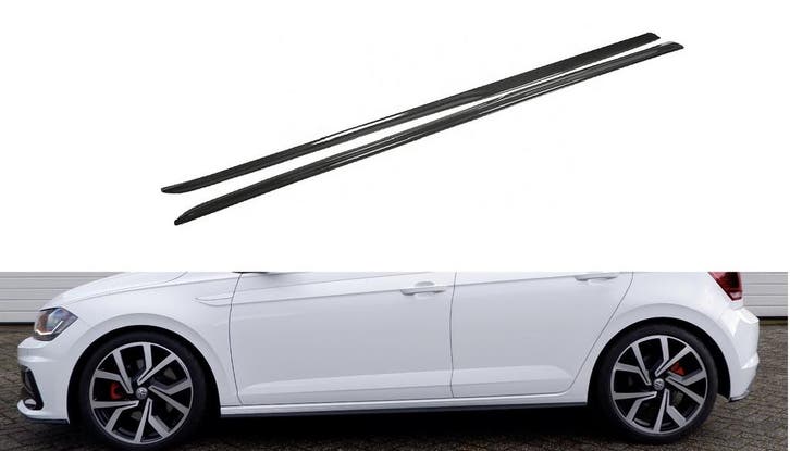 Side Skirts | geschikt voor Volkswagen | Polo 17- 5d hat. |, Autos : Pièces & Accessoires, Carrosserie & Tôlerie, Envoi