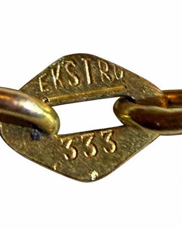 Zonder minimumprijs - Kraagketting - 8 karaat Geel goud -