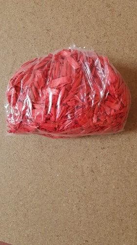 Houtsnippers Rood ca. 200 gr, Nieuw