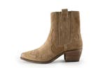 Manfield Cowboy laarzen in maat 37 Beige, Verzenden, Beige, Zo goed als nieuw, Manfield