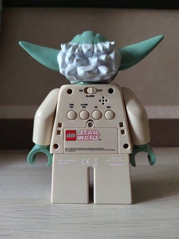 Lego Minifiguur wekker - Star Wars - Yoda alarm clock, Nieuw