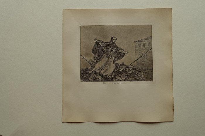 Francisco De Goya (1746-1828) - Desastres de la guerra Blatt, Antiquités & Art, Antiquités | Autres Antiquités
