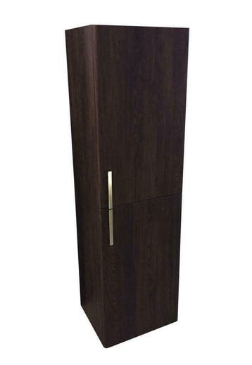half-hoge kolomkast Lours L en R 120x35x30 cm oak-dark-brown, Ophalen of Verzenden, Nieuw