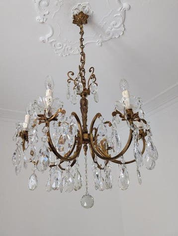 Lustre - Bronze - Cristallo