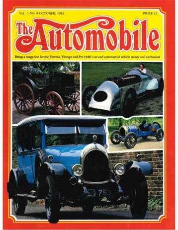 1983 THE AUTOMOBILE MAGAZINE 08, Ophalen of Verzenden