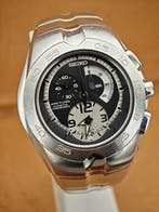 Seiko - Arctura Kinetic Chronograph – Stainless Steel – Men, Handtassen en Accessoires, Horloges | Antiek