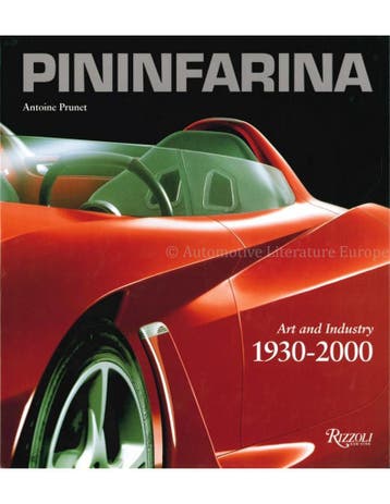 PININFARINA, ART AND INDUSTRY 1930 - 2000, Nieuw