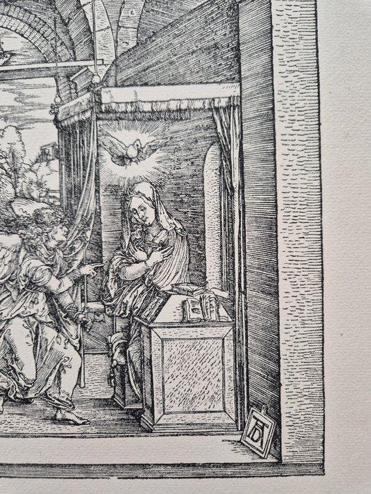 Albrecht Dürer (1471-1528), after - De aankondiging, Antiek en Kunst, Antiek | Overige Antiek